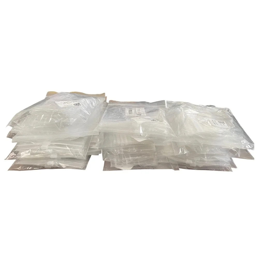 158 Clear PVC Slider Zip Packaging Bags 4.5